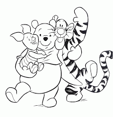 The cute and adorable winnie the pooh character makes many kids and even adults love it. Winnie The Pooh Coloring Pages Page 2