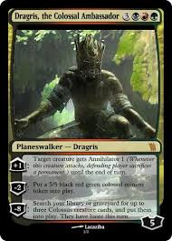 Maybe you would like to learn more about one of these? Dragris The Colossal Ambassador Custom Mtg By Lataziba On Deviantart