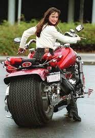 Do You Think She Can Handle It 6 Bottles Of Nos And A 500hp V 8 Motorcycle Bike Hot Bikes