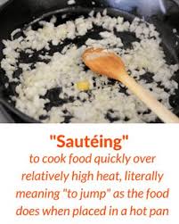 Ordering takeout and having food delivered can be fun, but it takes real knowledge and skill to be a good cook. Saute Definition No Cook Meals Culinary Food