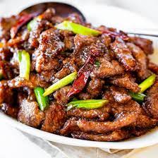 I always serve it with a green vegetable on the side such as broccoli or asparagus. Mongolian Beef The Cozy Apron