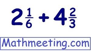 However, if you have different or unlike denominators take the lcm of them and change to like fractions. Adding Mixed Numbers Youtube