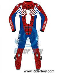 Spiderman Motorcycle Leather Racing Suit Spiderman Motorcycle Leather Bike Racing Race Leathers Racing Suit Motorcycle Leathers Suit Motorcycle Leather