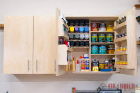These modular storage cabinets are designed to be easy to build and install, and to make maximum use of space with a minimum amount of material waste. 5 Diy Garage Cabinets Modular Shop Storage System Fixthisbuildthat