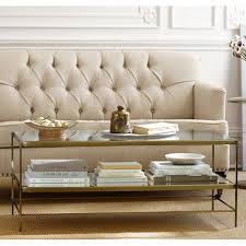 54w x 30d x 16h. Pottery Barn Leona Coffee Table Furniture Home Living Furniture Tables Sets On Carousell