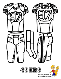 Discover thanksgiving coloring pages that include fun images of turkeys, pilgrims, and food that your kids will love to color. Football Uniform Coloring Page Free Nfl Nfc Falcons Rams Coloring Home