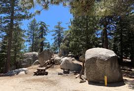 You will turn left on 6s13c and follow a very rough road up. San Bernardino National Forest Recreation