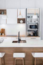 A unique design inspired by nature and art. 51 Comfy Wood Scandinavian Kitchen Ideas That Popular Today Scandinavian Kitchen Design Scandinavian Kitchen Scandinavian Kitchen Small