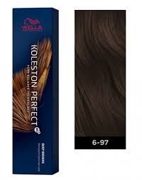 Wella Koleston Perfect Me Permanent Hair Color 6 97 Dark Blonde Cendre Brown