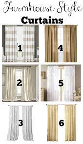 Transitioning To Farmhouse Style Complete Shopping Guide Farmhouse Style Curtains Farm House Living Room Country Style Curtains