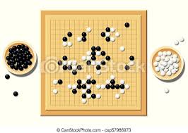 El clásico juego de destreza en su versión de bolsillo. Ve A Jugar Al Juego De Mesa China Gobang O Ir A Jugar Con Un Tipico Juego Y Dos Tazones De Madera Llenos De Piedras Blancas Canstock