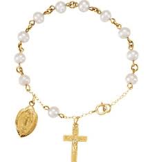 Check spelling or type a new query. Freshwater Pearl Gold Rosary Bracelet