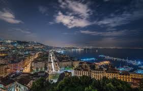 Neapolis) — третий по величине город италии после рима и милана и самый крупный город южной италии. Wallpaper Night The City Boats Napoli Images For Desktop Section Gorod Download