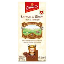 Chocolat Au Lait Larmes De Rhum De Martinique Villars Maitre Chocolatier En 2020 Chocolat Au Lait Rhum Lait