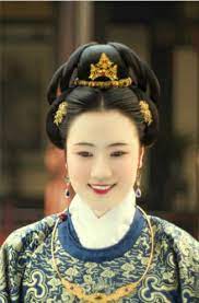 Ming Dynasty Hair And Makeup Traditional Hairstyle Diy Wig Korean Traditional Hairstyle