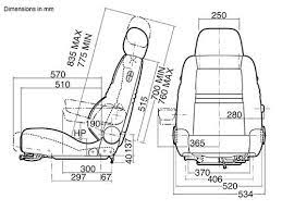 ergomed dimensions car upholstery car chair seat design