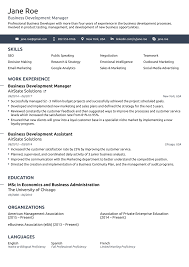 Program manager resume objective examples. Free Resume Templates For 2021 Download Now