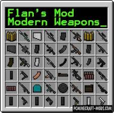 How do you install the mod? Flan S Modern Weapons Pack Mod For Minecraft 1 12 2 1 8 9 Pc Java Mods