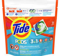 Tide PODS Ocean Mist Pacs Laundry Detergent Pods, 20 ct
