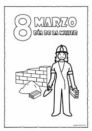 El 8 de marzo se conmemora el día internacional de la mujer, en recuerdo de las protestas obreras por la precariedad de las con estas manifestaciones, comenzaba un movimiento social en defensa de los derechos de la mujer con un desenlace trágico en. Dibujos Para Colorear Dia De La Mujer Trabajadora Escuela En La Nube Dia Internacional De La Mujer Trabajadora Dia De La Mujer Trabajadora Dia De La Mujer