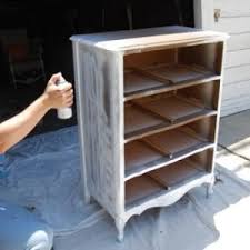 How To Paint Wood Furniture Spray Paint Painting Wood Furniture Furniture Projects Redo Furniture