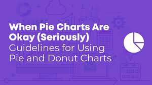 when pie charts are okay seriously guidelines for using