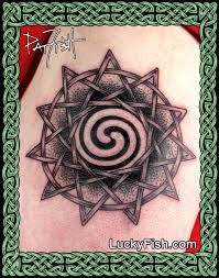 Lower back tattoos, star tattoos, nautical, shooting and tribal stars. Celtic Tattoo Portfolio Luckyfish Inc And Tattoo Santa Barbara