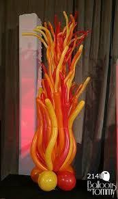 See more ideas about fire department, centerpieces, firefighter decor. 19 Fire And Ice Themed Balloon Decor And Party Ideas Balloon Decorations Fire And Ice Balloons