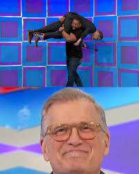 VERY SAD] Price Is Right's host Drew Carey has once again been MANHANDLED  by an overexcited, rough contestant after nearly being knocked down. Full  story👇👇👇