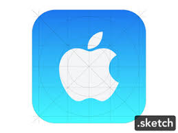 Once you open the sketch template, click on the template — app icons layer in the panel and you'll see all the app icon sizes. Ios7 App Icon Template Sketch Resource Freebie Supply