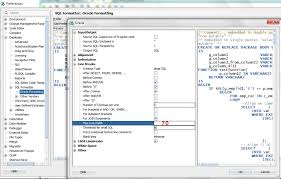 I don't see any reason to use camel case in a case insensitive language. How To Make Your Code Look Like Steven Feuerstein S In Oracle Sql Developer