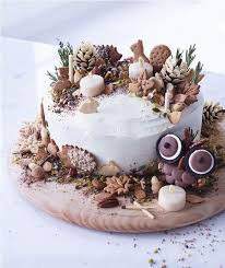 Gateau Sur Theme Automnal Recette Repas Noel Idee Recette Noel Gateau Noel