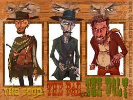 El Bueno El Malo Y El Feo Movie Art Clint Badass Movie
