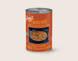 Stir in potatoes and green onions. Amy S Kitchen Amy S Thai Curry Sweet Potato Lentil Soup