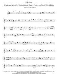 Stitches Easy Key Of C Violin By Shawn Mendes Digital Sheet Music For Individual Part Sheet Music Single Solo Part Download Print H0 349147 266448 Sheet Music Plus