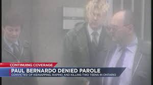 He is famous for being a criminal. Paul Bernardo Denied Parole