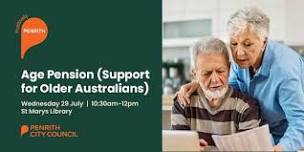 Age Pension (support for older Australians) with Services Australia
