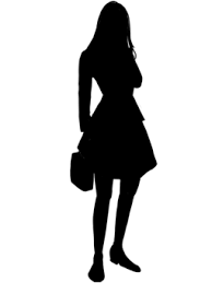 女性全身シルエットイラスト - No: 25155748｜無料イラスト・フリー素材なら「イラストAC」