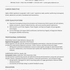 Ultrasound Technician Resume Example And Skills