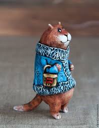 novosti ornamenty iz polimernoj gliny krolchata kot