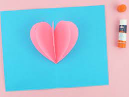 Despite our long instructions, it doesn't take much time and. Diy Pop Up Heart Mother S Day Card Fun365