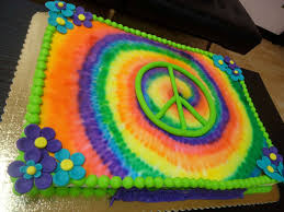 Tie Dye Birthday Cake Www Bakedinmoore Com Tie Dye Birthday Birthday Sheet Cakes Tie Dye Birthday Party