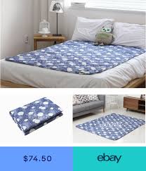 Hanil Electric Blanket Heating Bed Pad Winter Mattress Cover Cloud Blue S M L Bed Pads Electric Blankets Mattress Covers