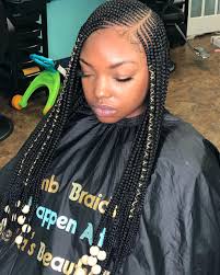 Baltimore S Best Not Up For Debate Side Part 2 Layer Feed Ins Feed In Braids Hairstyles Cornrow Hairstyles Braids For Black Hair