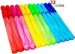 Tactile components, such as activities or snacks, everyone can enjoy in their own home can. Amazon Com Joyin Toy 12 Pack 14 Big Bubble Wand Assortment 1 Dozen With Bubble Refill Solution Super Value Pack Of Summer Toy Party Favor 12 Bubble 12 Refill Pack 24pack Toys Games