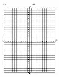 Coordinate Plane Printable