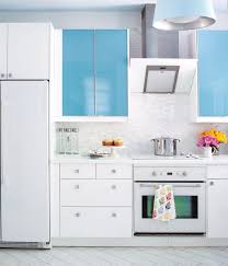 Blue Kitchen Cabinets Contemporary Kitchen Beauti Tone Paints Pale Sky Style At Home And these aren't just any kitchen cabinet paint colors, either — these are the colors that will really shine, hold up well.