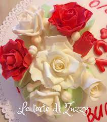 Fiori di zucchero per torte. Fiori In Pasta Di Zucchero Per Torte Cake Design Cake Topper Su Misshobby