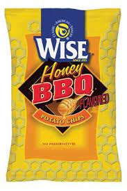 Wise Honey Bbq Potato Chips 72 Case Potato Chips Honey Bbq Potato Chip Flavors