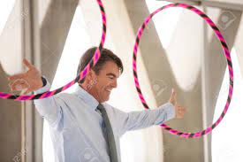 It has no figurative meaning i'm aware of. Business Man Jumping Through Hoops Metaphorically Stock Photo Picture And Royalty Free Image Image 20218282